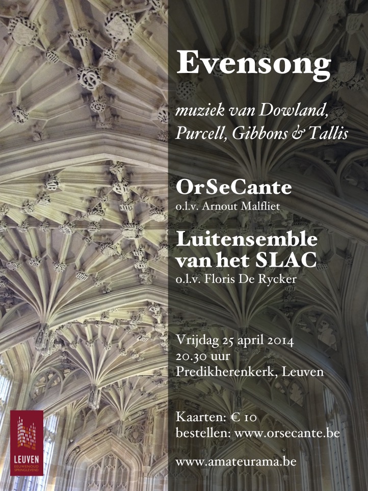 Affiche Evensong
